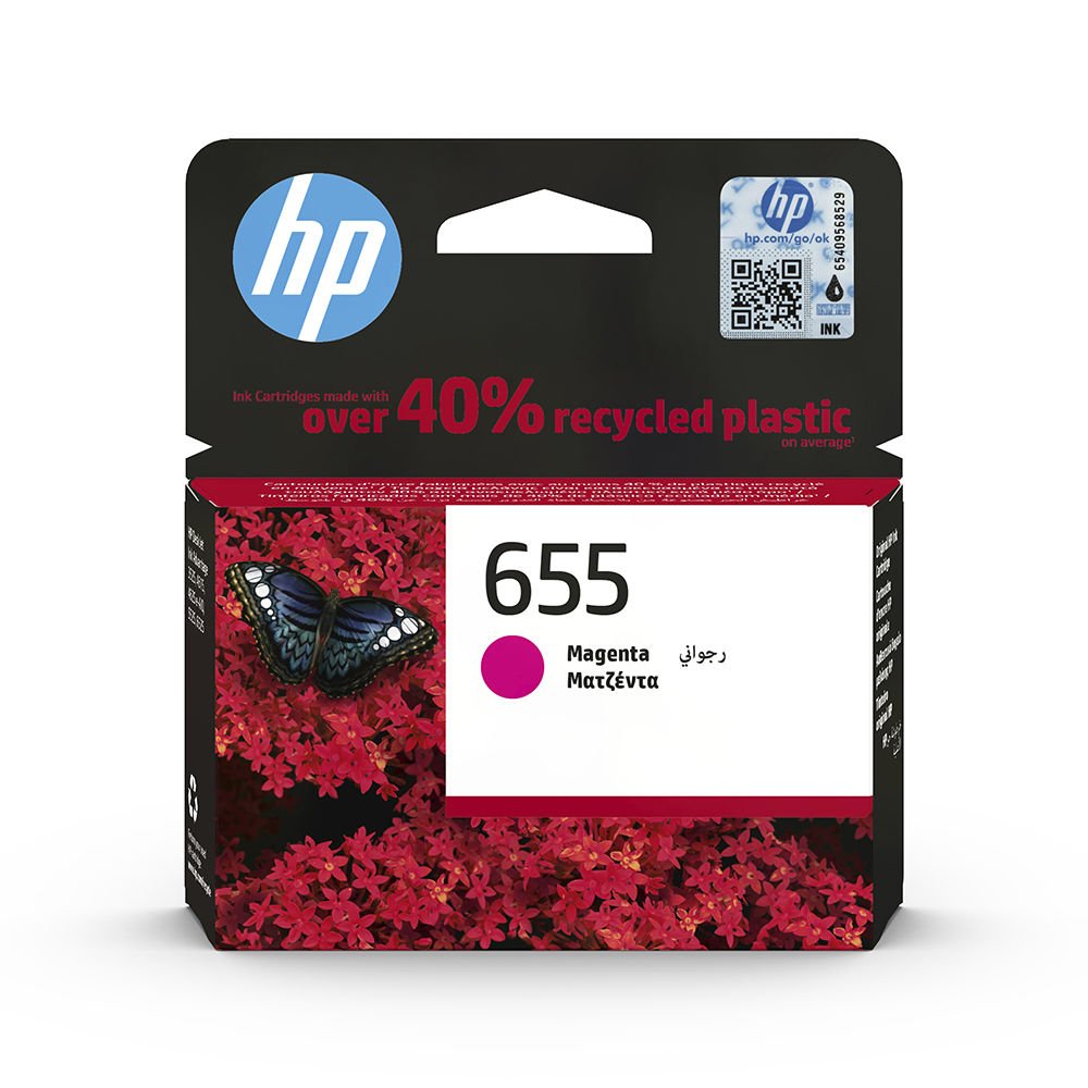 HP 655 Mürekkep Kartuşu Kırmızı Cz111Ae