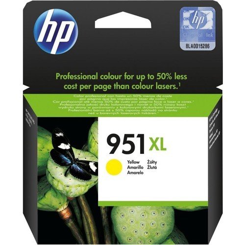 HP 951Xl Cn048A Sarı Orjinal Kartuş / HP Officejet Pro 251 / 276 / 8100 / 8600 / 8610 / 8620 Sarı Orjinal Kartuş