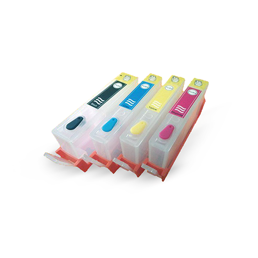HP 655 Uyumlu Kolay Dolan Kartuşları Dolu 4615/ 5525/ 6625/ 3525 Uyumlu