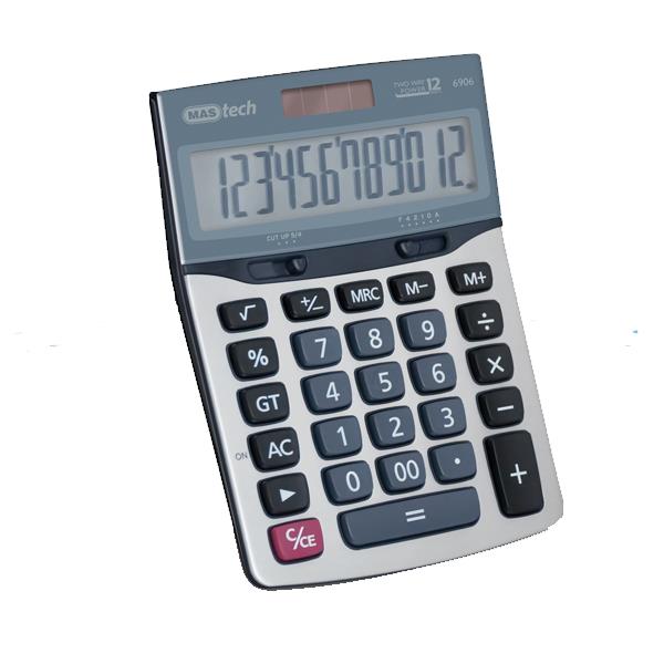 Mas Hesap Makinesi Ofis Tipi Orta 6906