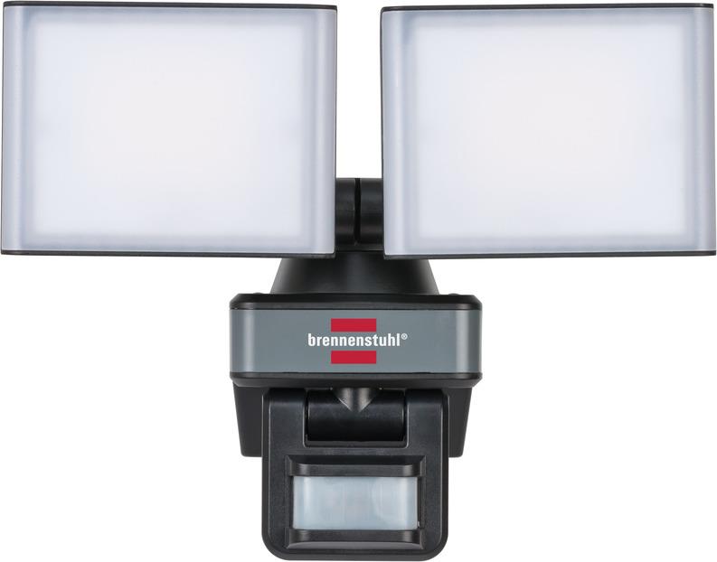 Brennenstuhl Wi-Fi Özellikli Hareket Sensörlü Dış Mekan LED Spot ışığı 30W 3500 Lümen IP54 Lisanslı