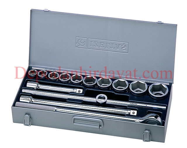 İzeltaş 3/4" Lokma Takımı Altı Köşe 14 Parça