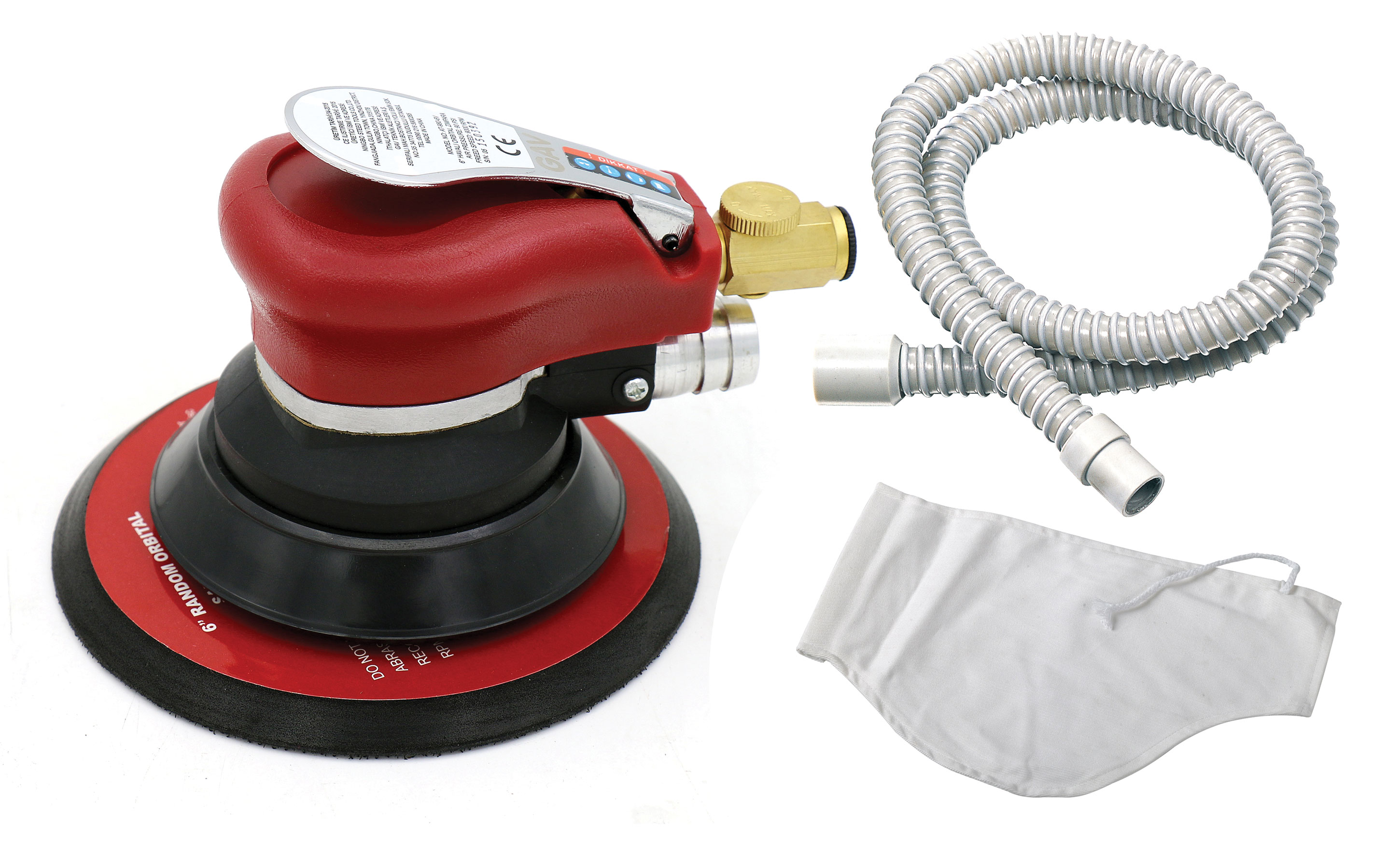 GAV AT-980-6V 6" Havalı Orbital Zımpara