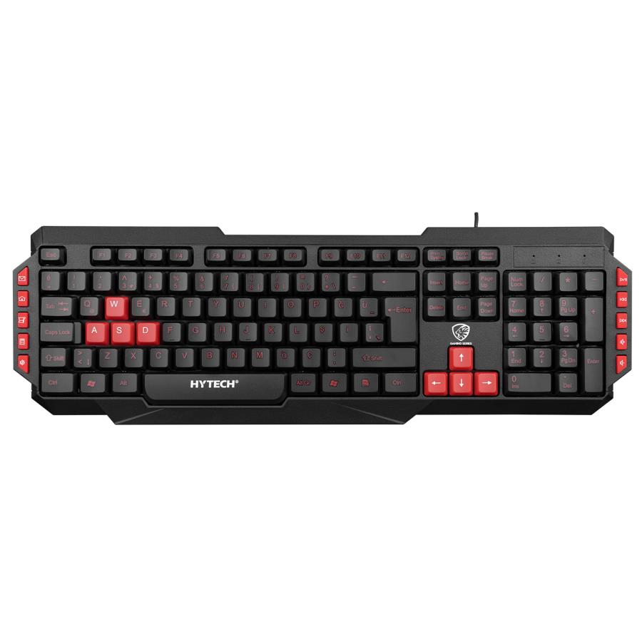 Hytech HYK 46 GAMY Siyah USB Kırmızı Tuşlu Q Gaming Oyuncu Klavyesi