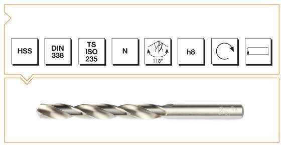 HSS DIN 338 25MM MATKAP UCU