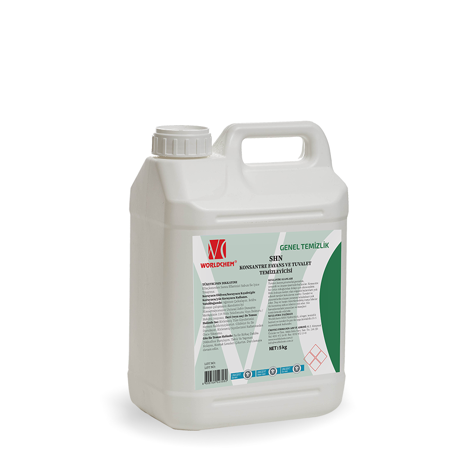 Worldchem Shn Konsantre Fayans Ve Tuvalet Temizleyici 5 Kg