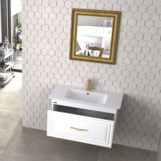 Pierre Cardine Sun 90 cm Dore Banyo Dolabı Altın Sarı Renk