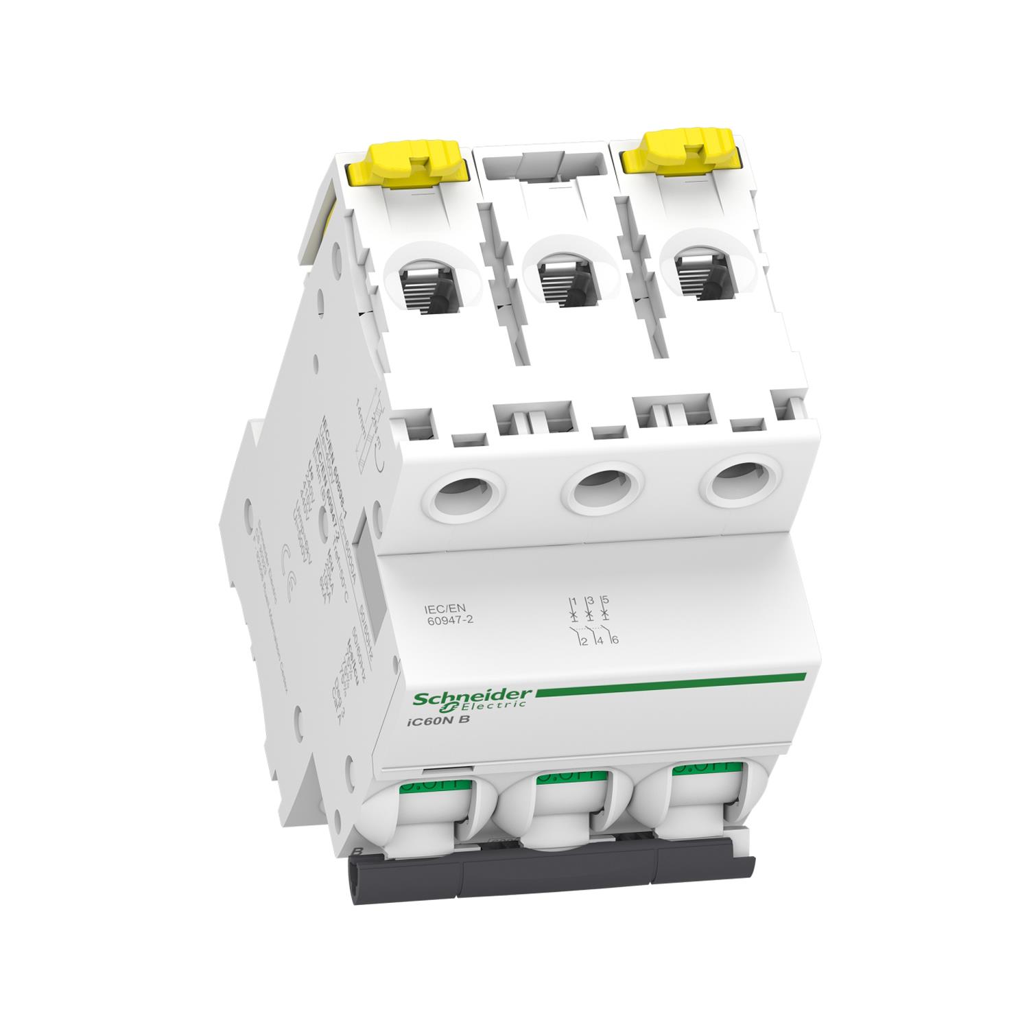 SCHNEIDER ACTi9 iC60N A9F73325 25A SİGORTA (3P, 6kA, B EĞRİSİ)