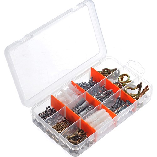 Super-Bag 12 Bölmeli Beta Organizer Ve Vida, Çivi, Dübel Seti Asr5004