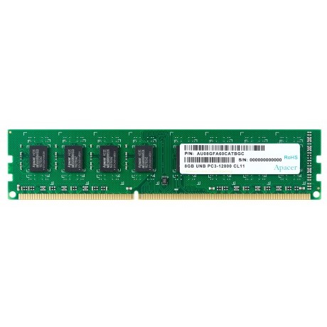 Apacer DL.08G2K.KAM 8 GB 1 x 8 GB DDR3 1600 MHz 240-pin DIMM Pc Ram