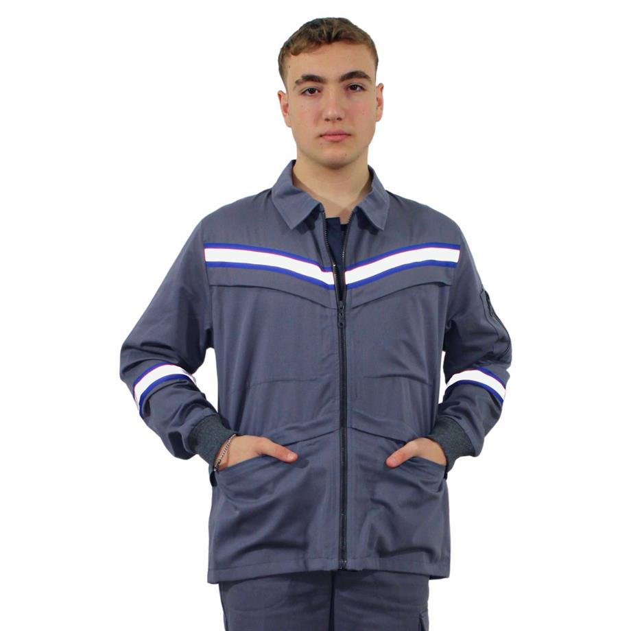 Persmont Hk Anm04Y Gri Harman Karışım Anler Gabardin Yazlık Mont
