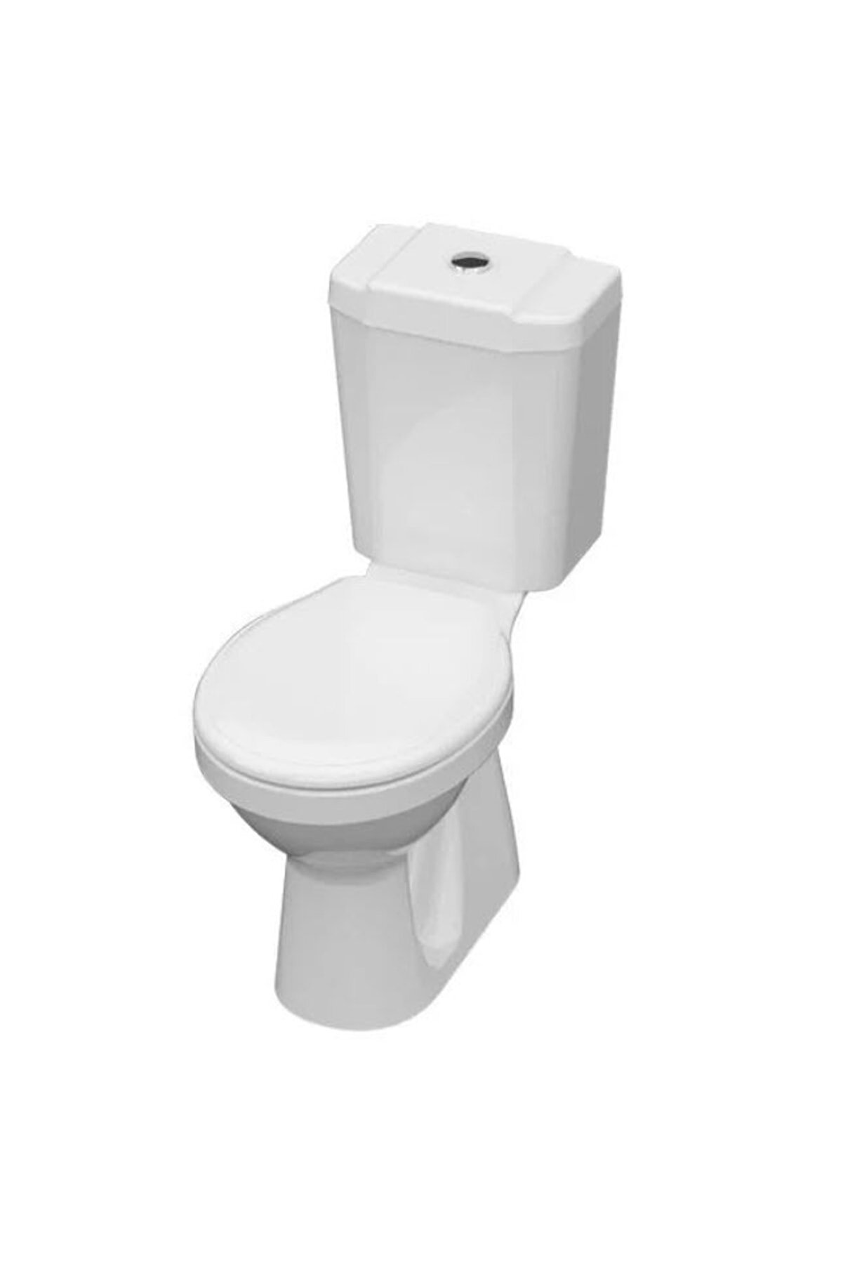 İdevit Gökkuşağı Kanallı Alttan Çıkışlı Klozet Takımı