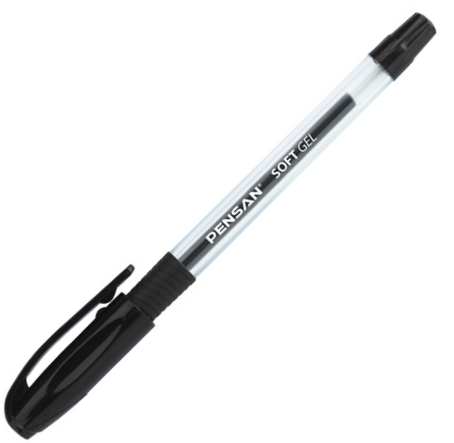 Pensan Jel Kalem Soft 0.7 mm Siyah