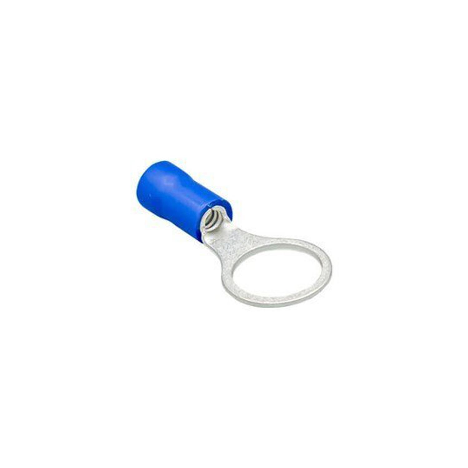 JAMESON JYU-802 M8 YUVARLAK TİP İZOLELİ KABLO UCU (1,50-2,50 MM, MAVİ) (200 ADET )