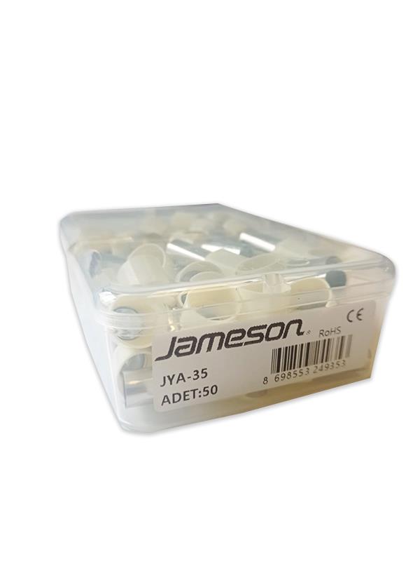 JAMESON JYA-35.0 ALMAN NORMU İZOLELİ KABLO YÜKSÜK (35,0 MM-BEJ) (50 ADET )