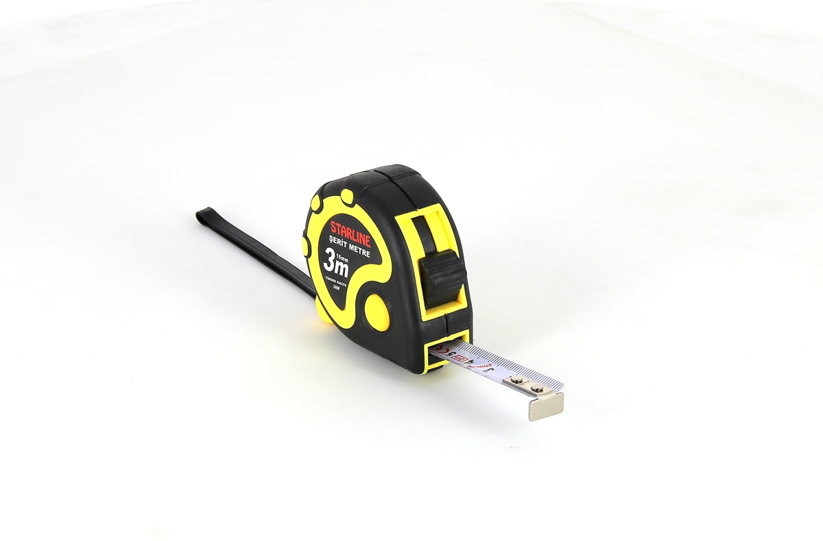 Starline 390W 3 MT Uzunluk X 16 MM Genişlik PRO Şerit Metre