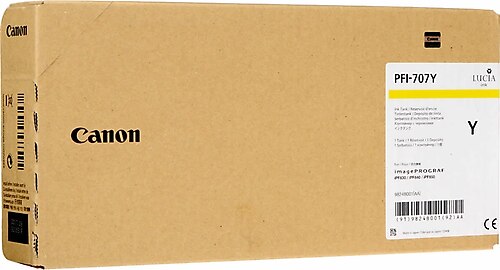 Canon Pfı-707Y Yellow Sarı Plotter Kartuş Ipf830-840-850