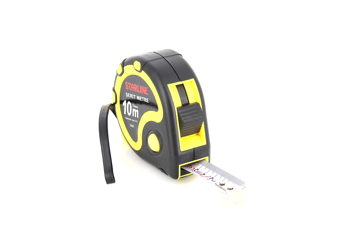 Starline 1090X 10 MT Uzunluk X 25 MM Genişlik PRO Şerit Metre