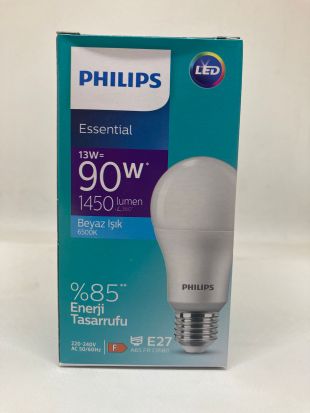 Philips 13 W - 90 W 6500 Kelvin Beyaz Led Ampul