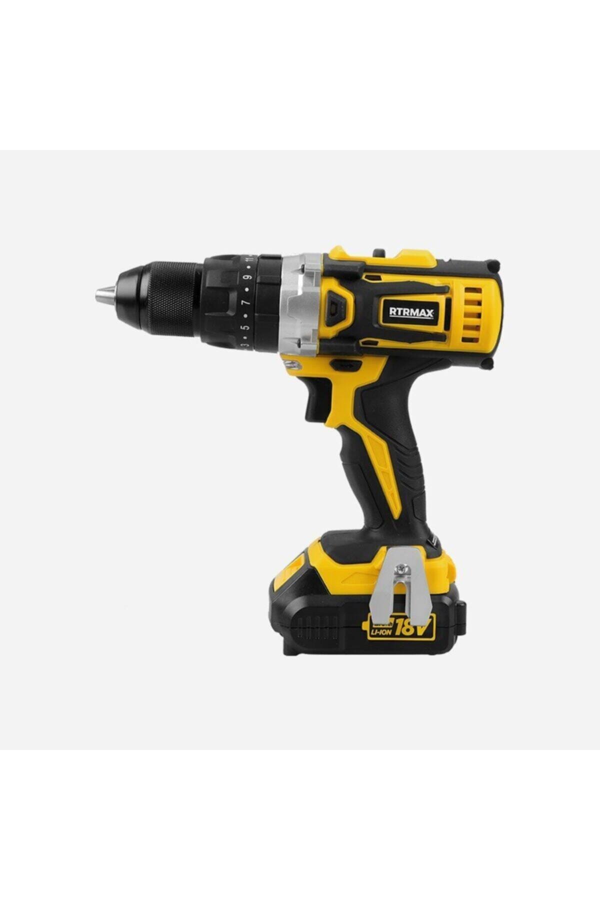 Rtrmax RTX1816 18 V X-lion 2 Ah Akülü Darbeli Matkap Vidalama