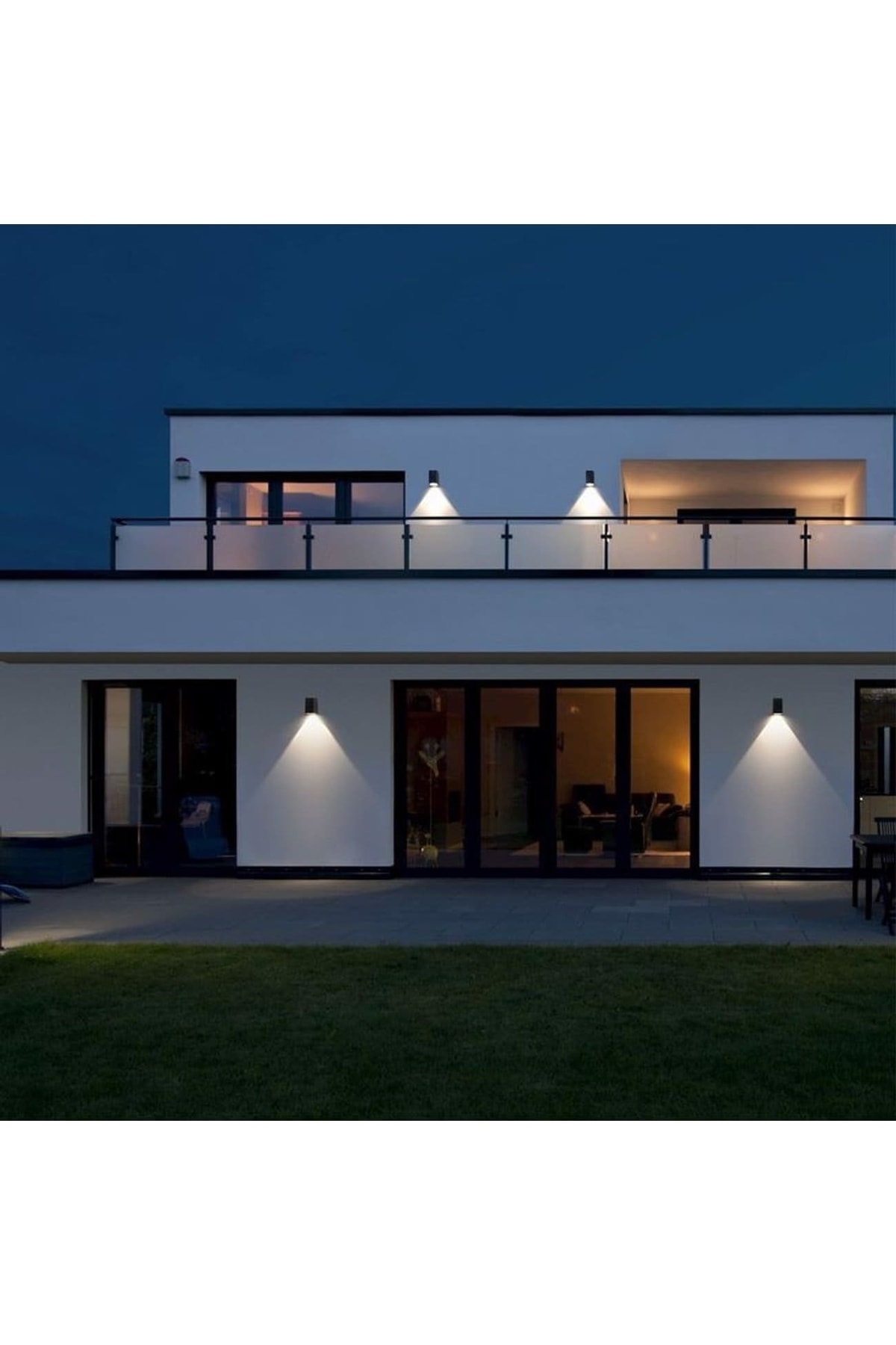 Teknoloji Elektrik Tekyönlü Dekoratif Aplik (siyah)