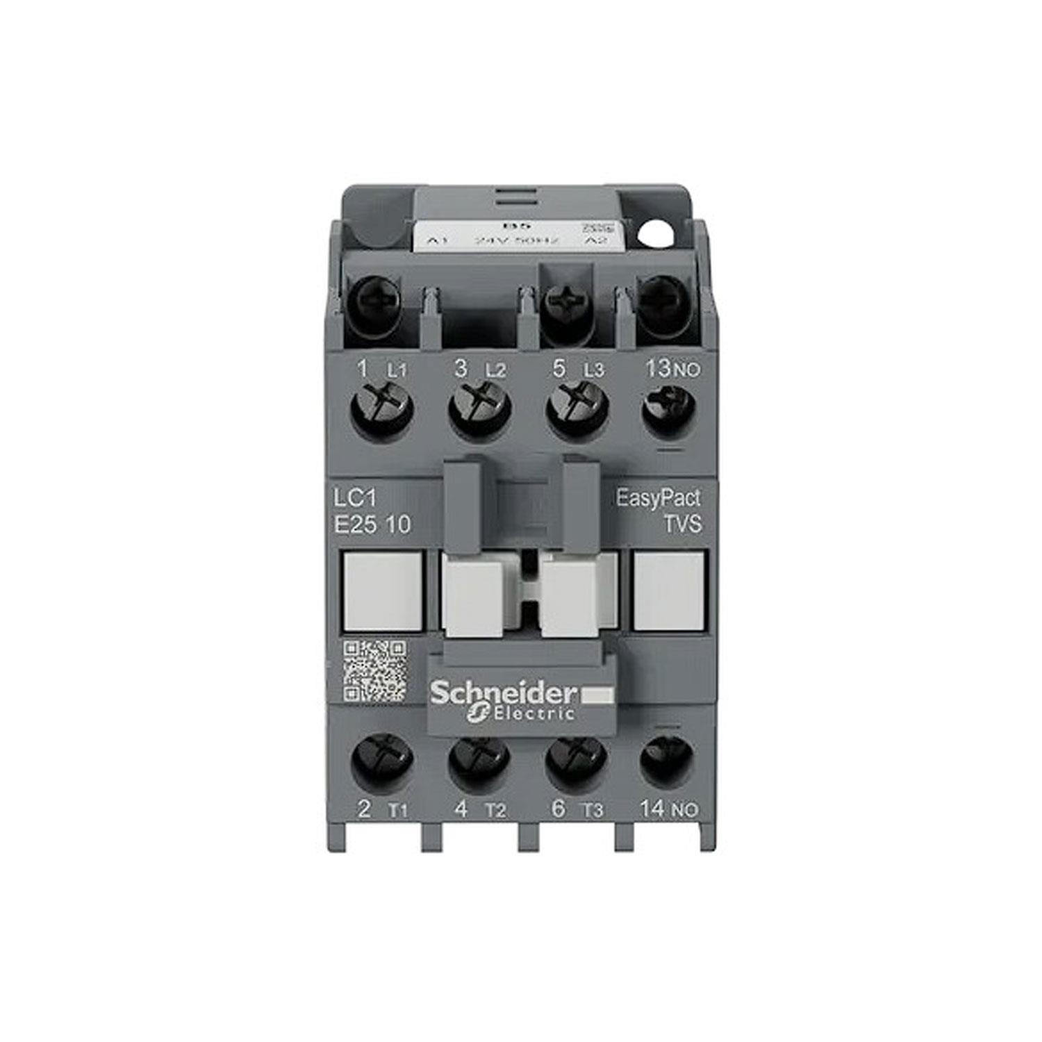 SCHNEIDER EASYPACT TVS LC1E2510B5 3P 25A 24VAC GÜÇ KONTAKTÖRÜ