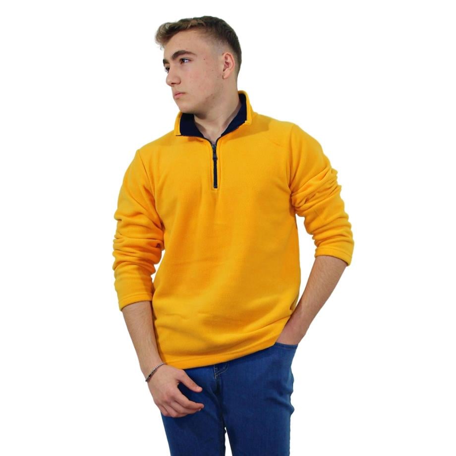 Persmont PS07K Sarı Polar Sweat