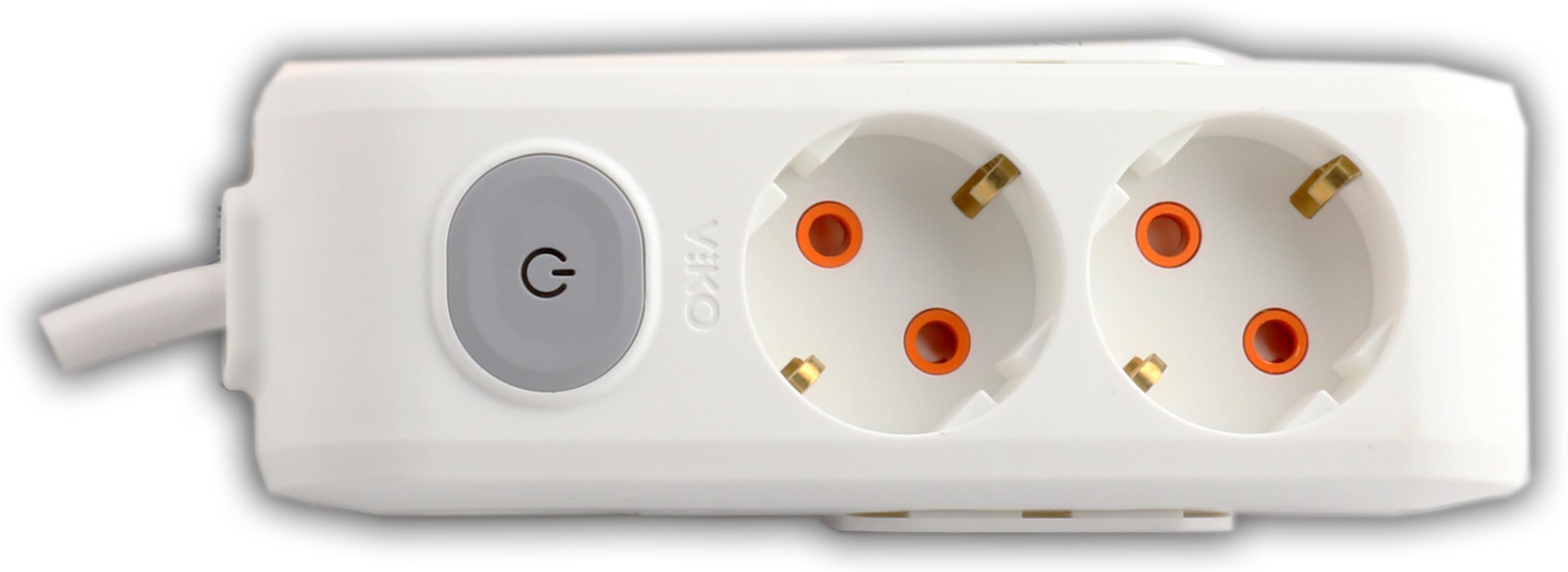 Viko Multi-Let 2li 1mt Anahtarlı Kablolu 90117201