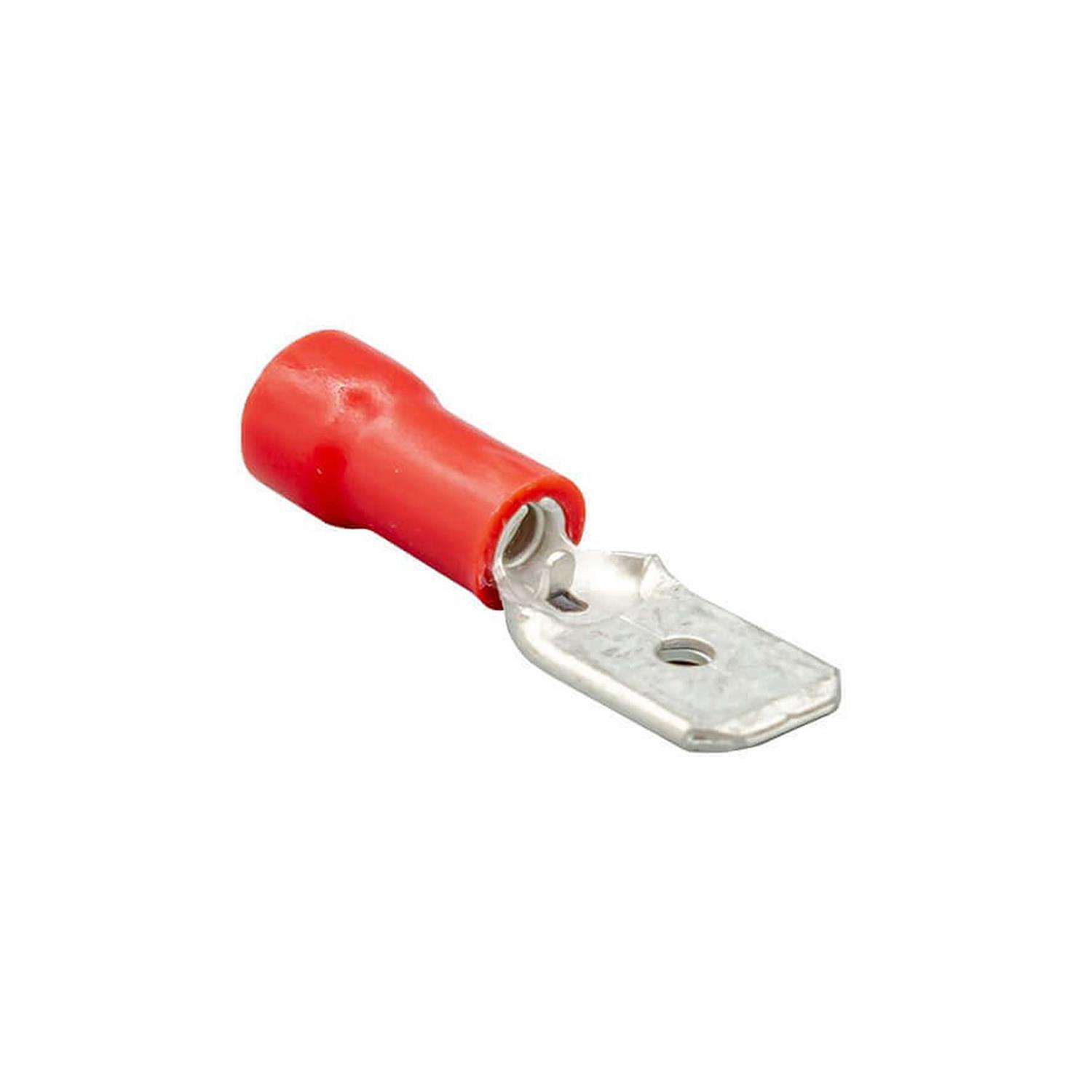 JAMESON JFE-1638 ERKEK FASTON TİP İZOLELİ KABLO UCU (0,5-1,5 MM - KIRMIZI) (200 ADET )
