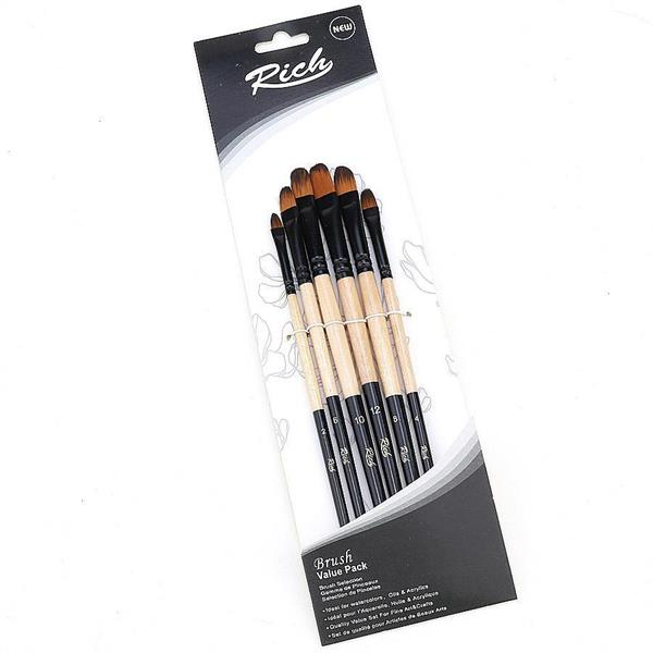 Rich Kedi Dili Fırça Seti 6 lı Set-6