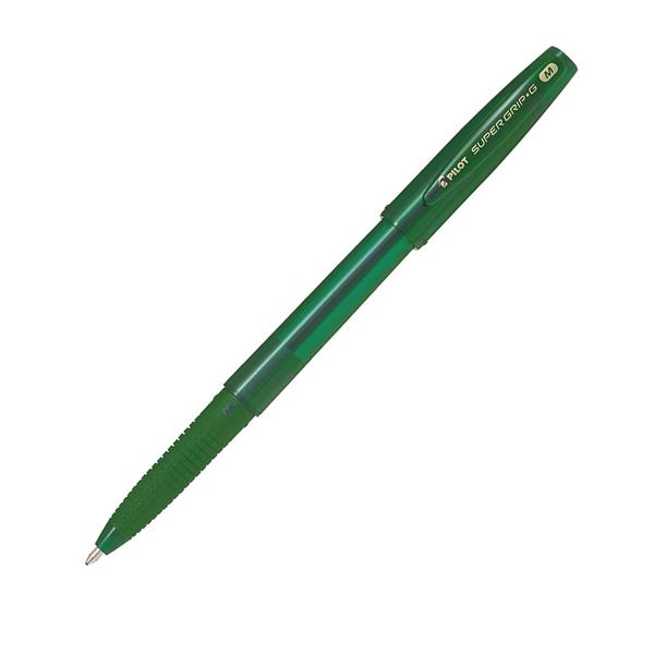 Pilot Super Grip 1.0 mm Medium Tükenmez Kalem Yeşil