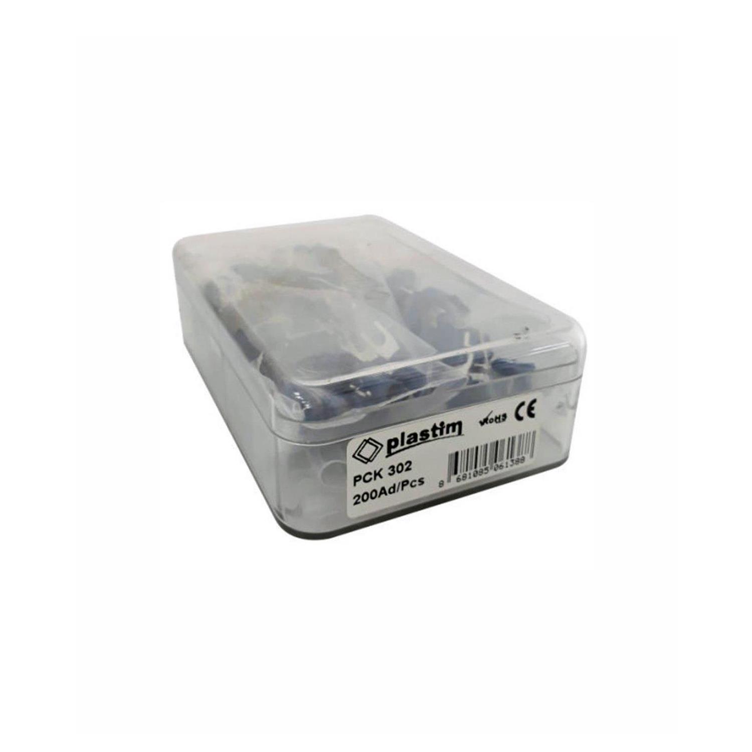 PLASTİM PCK-302 M3 ÇATAL TİP İZOLELİ KABLO UCU (1,50-2,50 MM) (200 ADET )