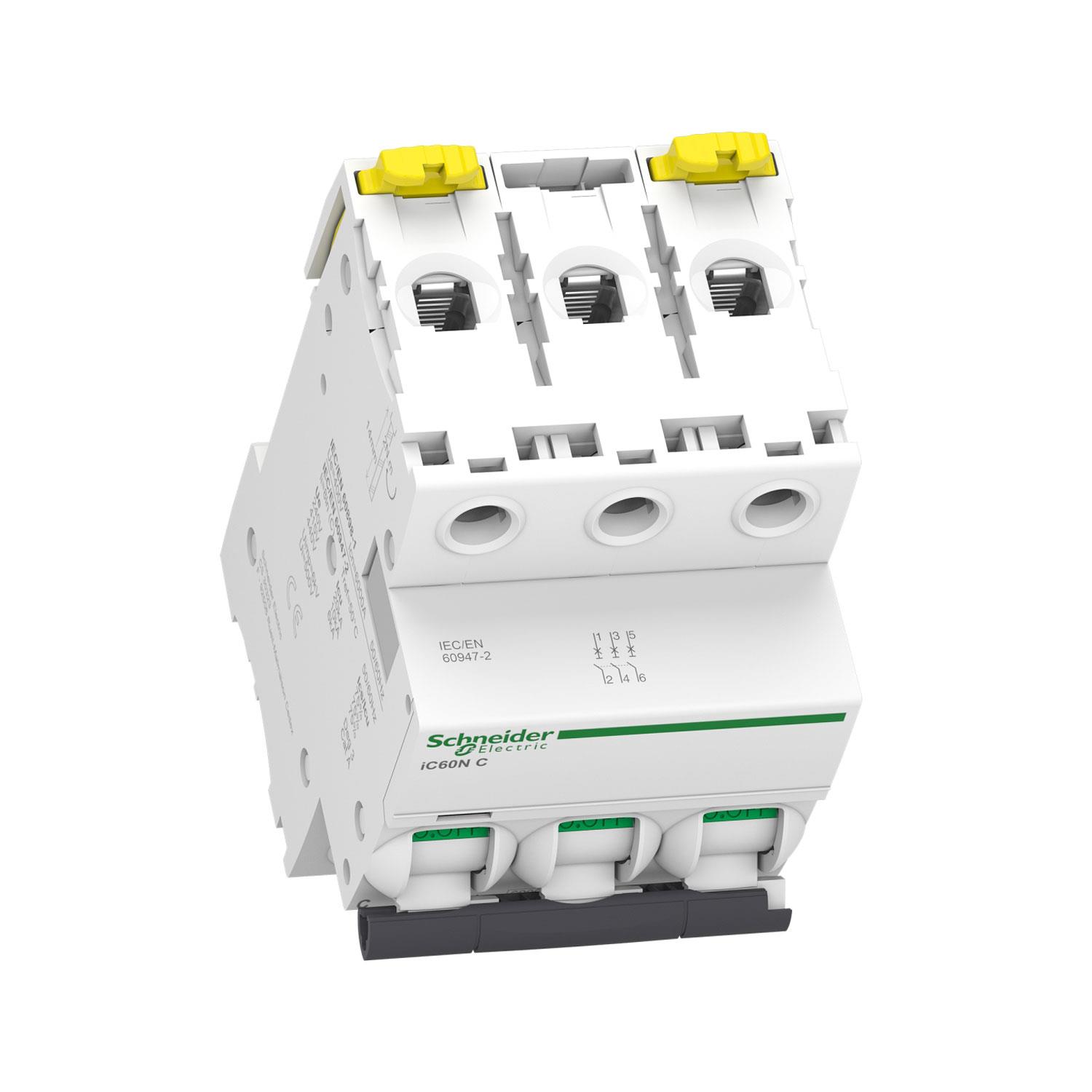 SCHNEIDER ACTi9 iC60N A9F74332 32A SİGORTA (3P, 6kA, C EĞRİSİ)