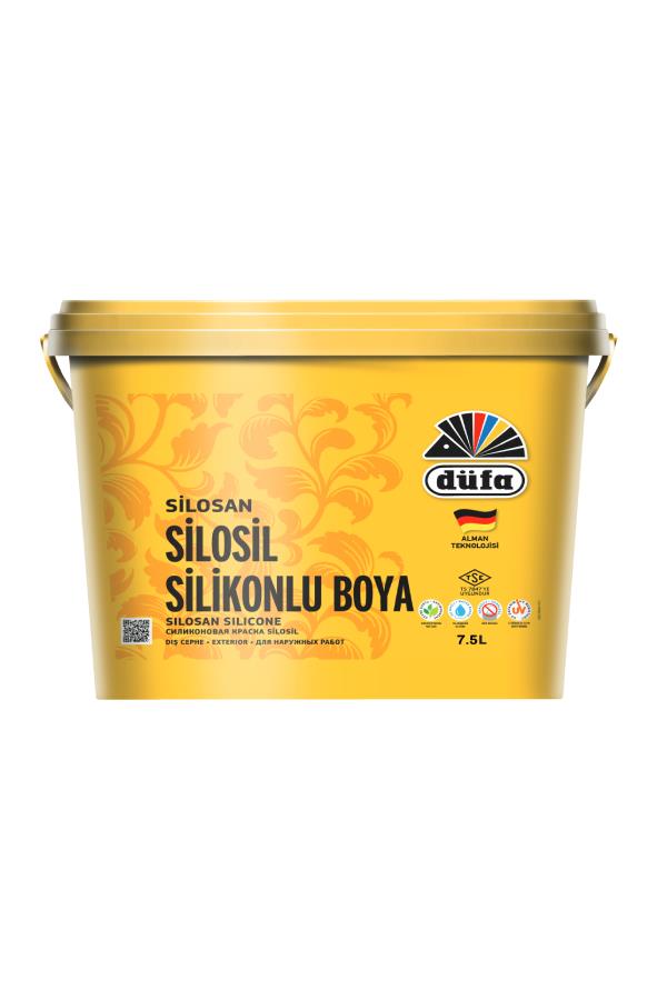 Düfa Dış Cephe Duvar Boya Silosil Silikonlu 7.5 l - YENİ KARTELA Abide