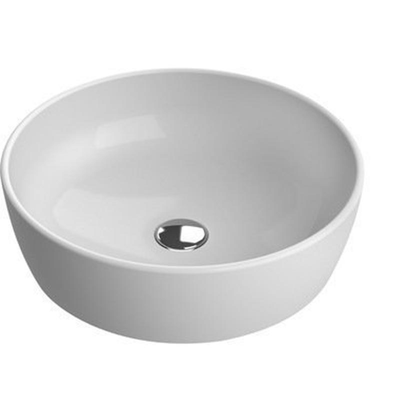 Turkuaz Seramik One Lavabo 46 cm Yuvarlak Çanak Tezgah Üstü