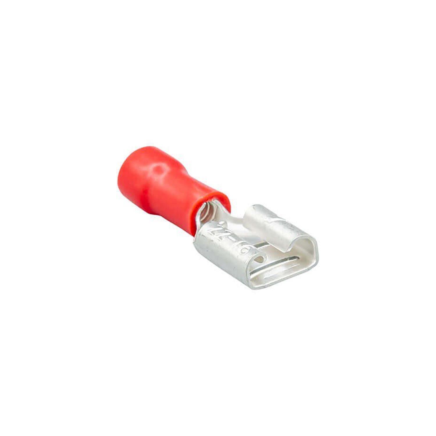 JAMESON JFD-1488 DİŞİ FASTON TİP İZOLELİ KABLO UCU (0,5-1,5 MM - KIRMIZI) (200 ADET )