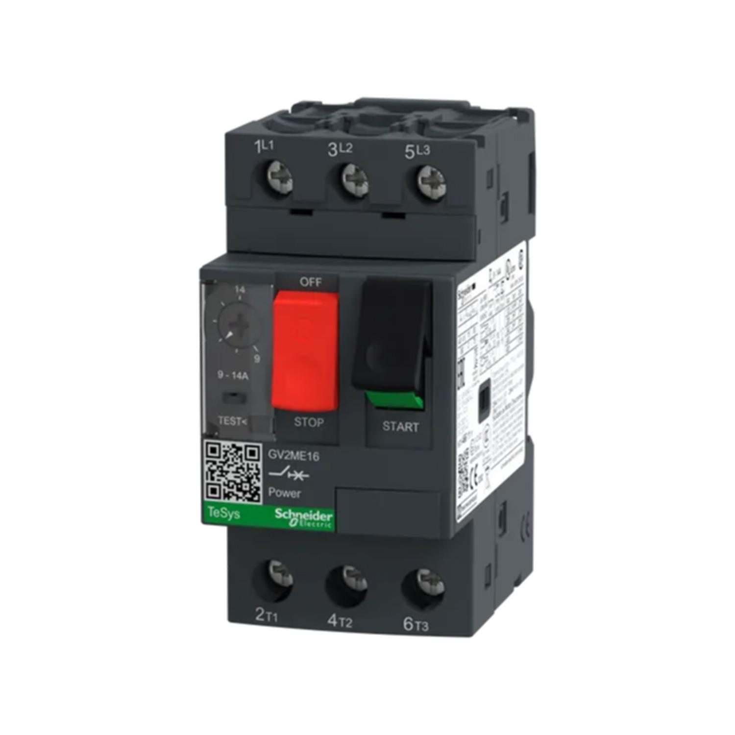 SCHNEIDER TESYS DECA GV2ME16 MOTOR KORUMA ŞALTERİ (9A-14A)