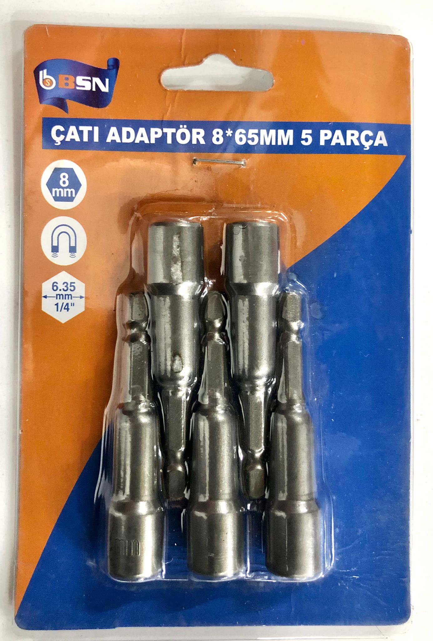 Bsn Çatı Adaptör 8 X 65Mm 5 Parça