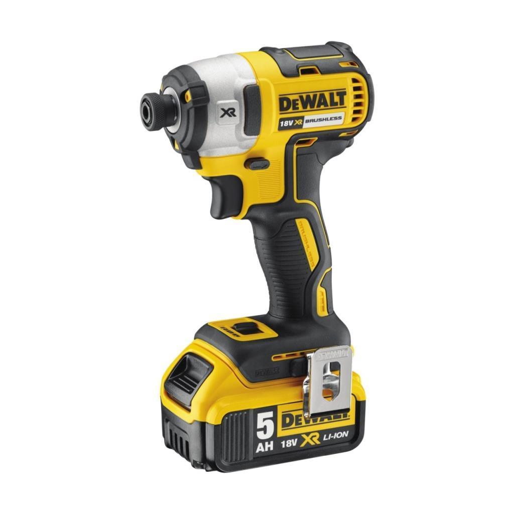 Dewalt Dcf887P2-Qw 18V/5.0Ah Li-İon Çift Akülü Kömürsüz Profesyonel Darbeli Vidalama