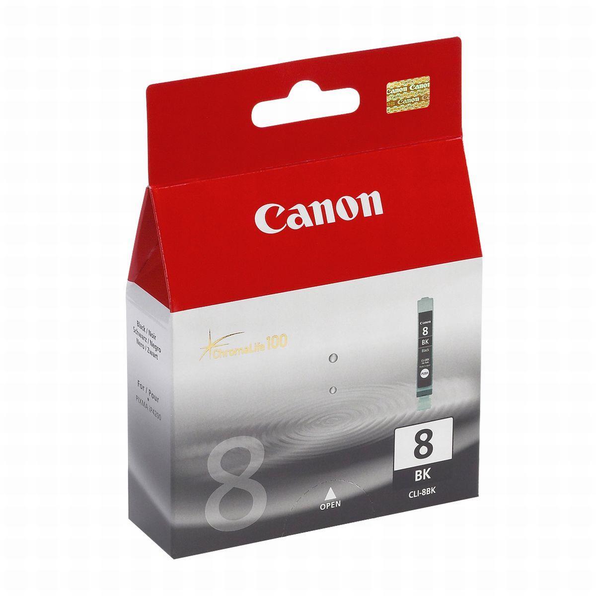 Canon Clı-8Bk Black Siyah Mürekkep Kartuş Mx850 Mp500-610-800-970 Pro9000