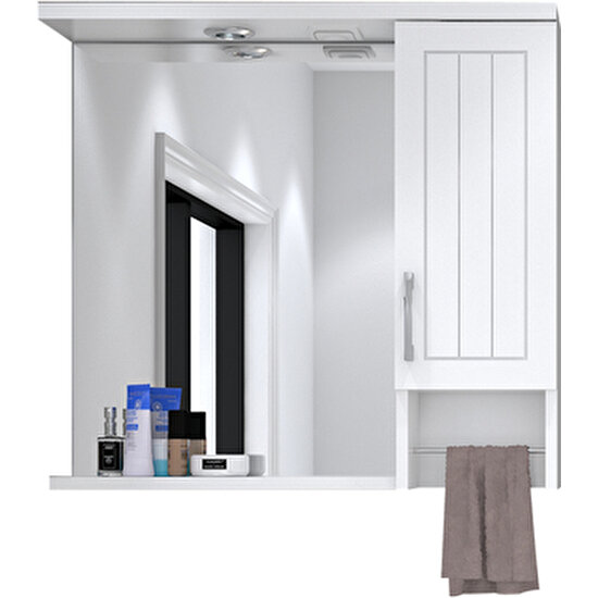 DENKO Lotus 80 cm MDF Banyo Dolabı