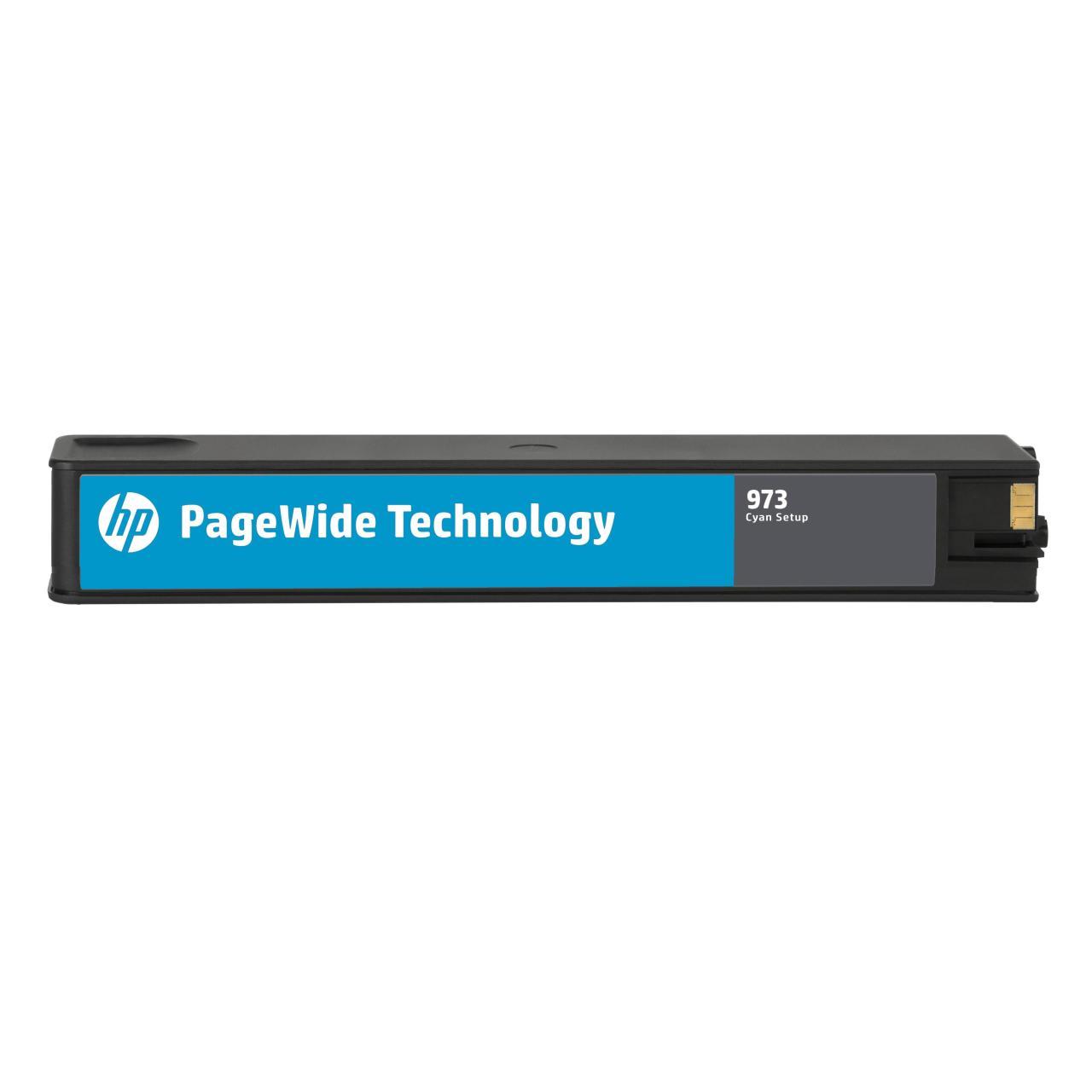 HP Pagewide 973 Mavi Kartuş Bitmeyen Kartuş Sistemine Uyumlu Oto Reset Çipsiz HP X452Dw / X477Dw
