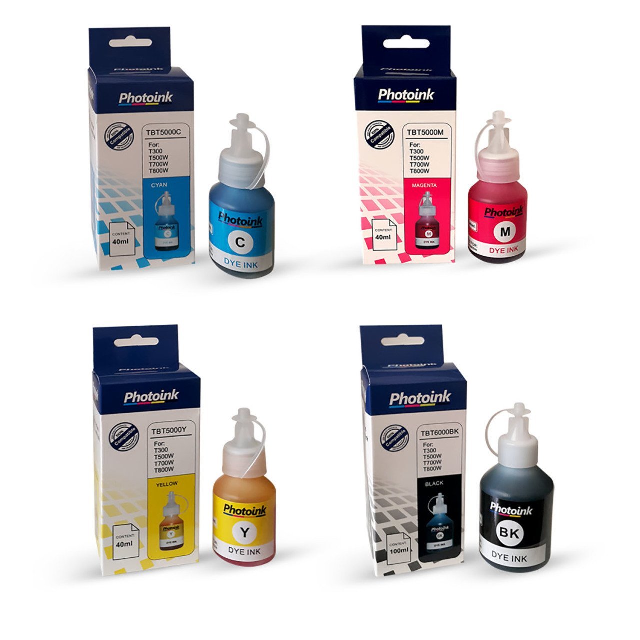 Photoink Canon Gı-46 Gx4040 Uyumlu Photoink 1 Set 4 Renk Mürekkep