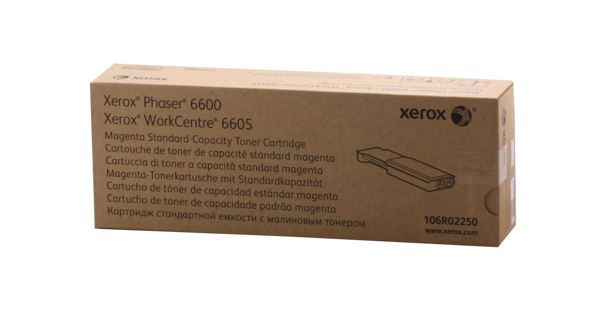 Xerox 106R02250 Phaser 6600 6605 Standart Kapasite Magenta Kırmızı Toner