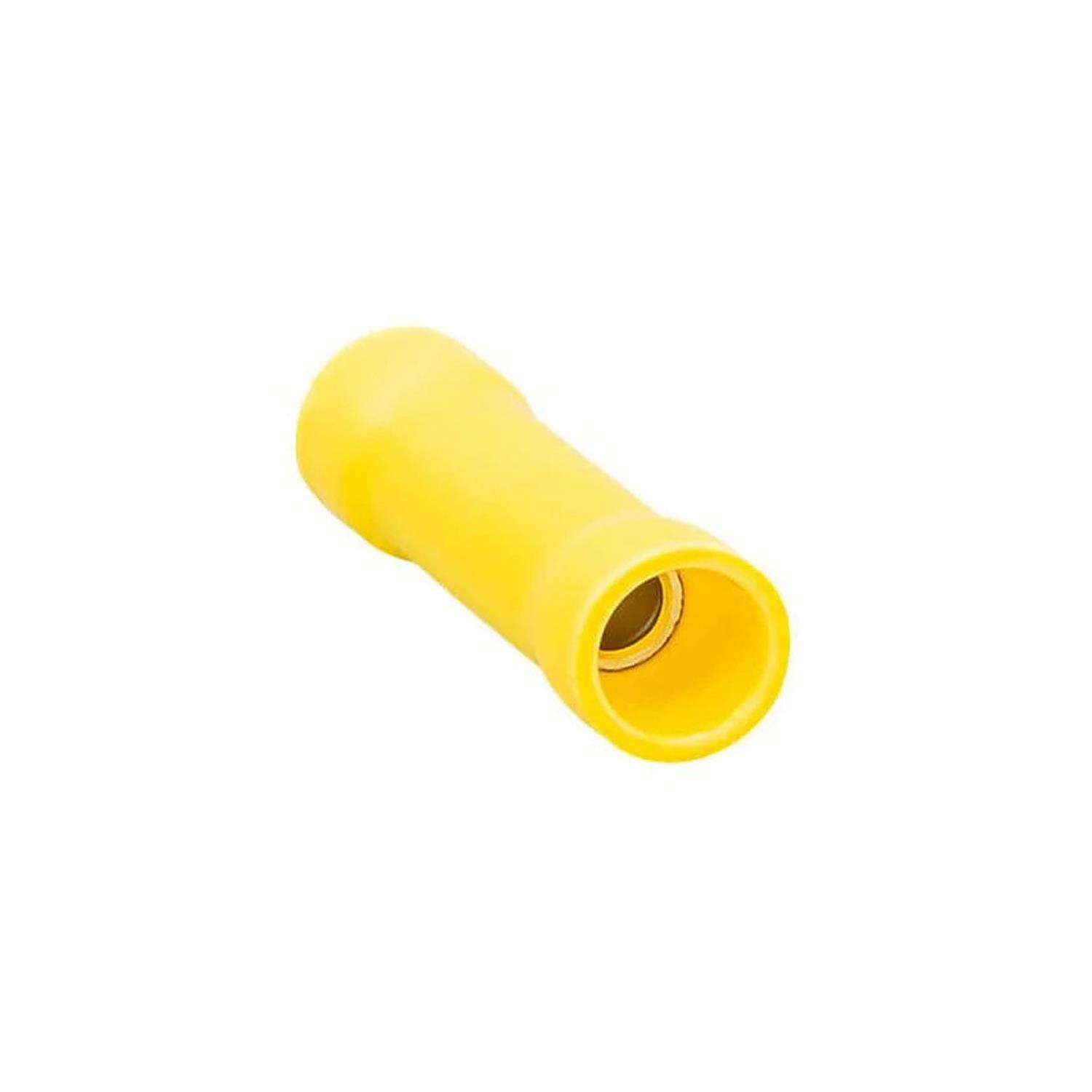 JAMESON JBY-256 İZOLELİ EK MUF (6,0 MM - SARI) (100 ADET )