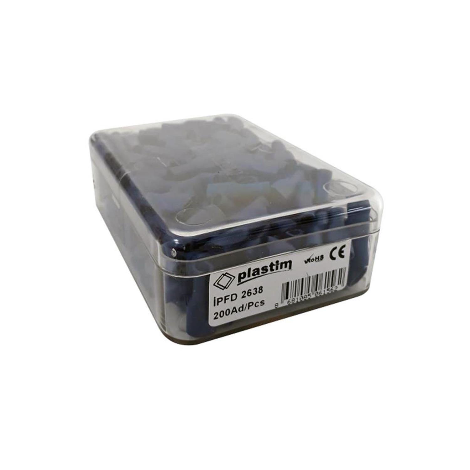 PLASTİM PFD-2638 DİŞİ FASTON TİP İZOLELİ KABLO UCU (1,50-2,50 MM) (200 ADET )