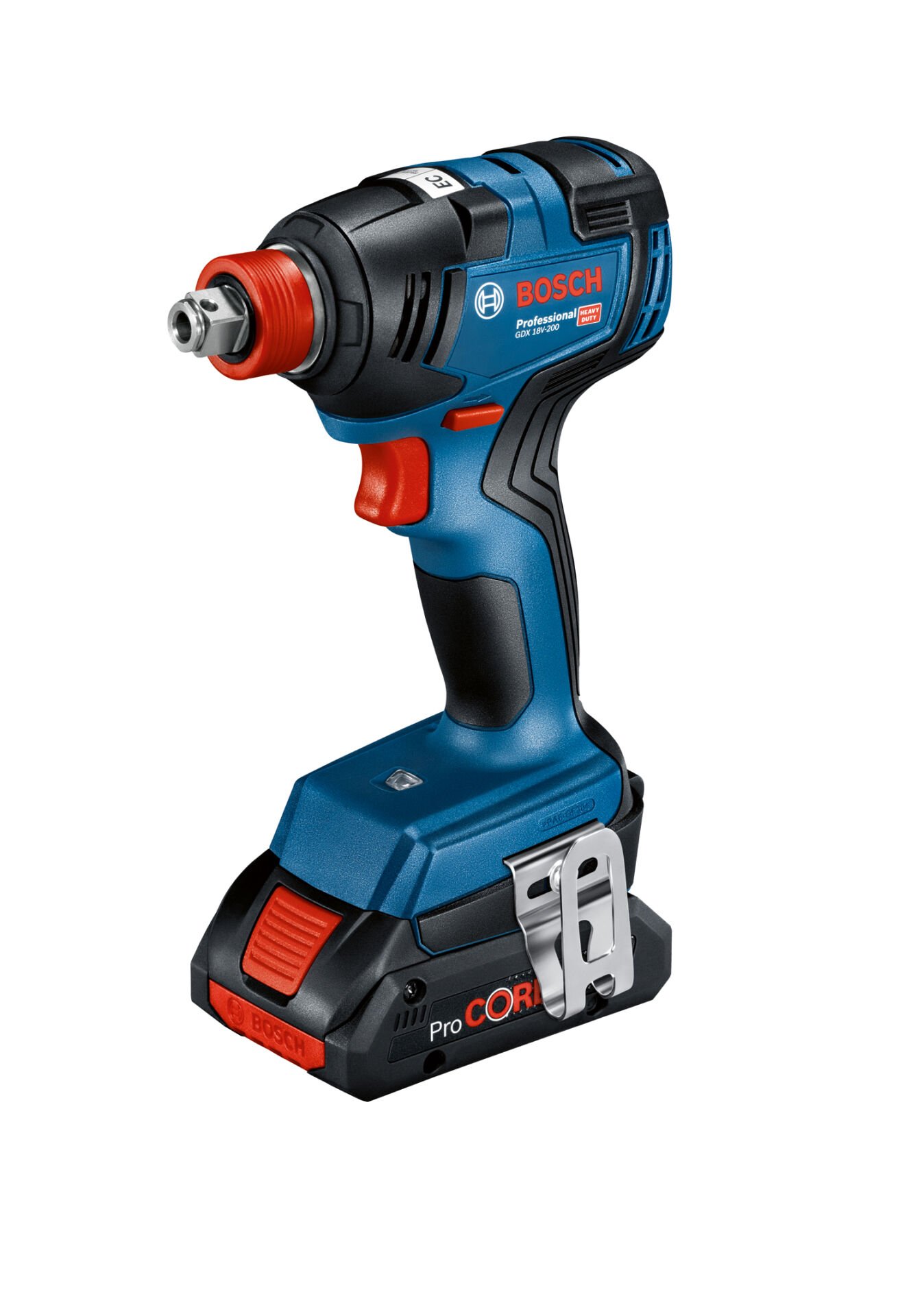 Bosch Professional GDX 18V-200 Somun Sıkma + GSR 18V-50 Akülü Delme ve Vidalama Makinesi + 2x4.0 Ah 18 Volt Li-Ion Akü