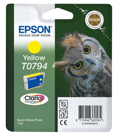 Epson T079440 Stylus Photo 1400 P50 Yellow Kartuş