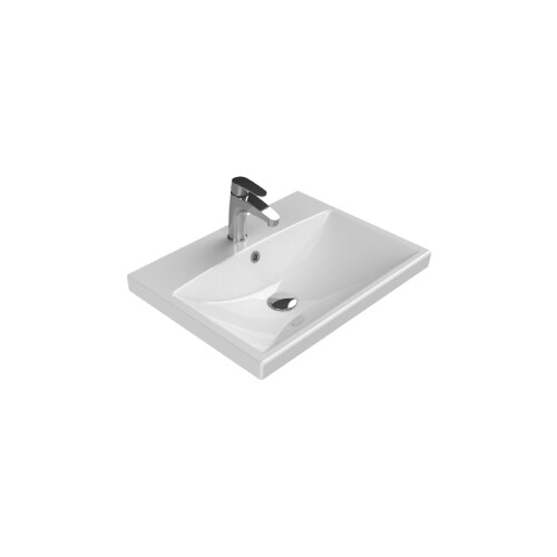 Turkuaz Seramik Elite Etajerli Lavabo 60 cm