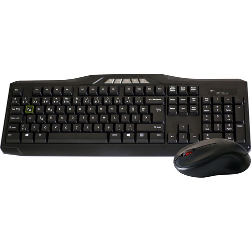 Elba EC-266F F Türkçe Kablosuz Multimedya Klavye Mouse Set